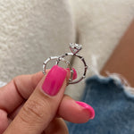 [C_SIZE] [C_Shape] [Style] Lab Grown Diamond Bridal Ring Set