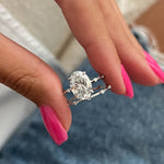 [C_SIZE] [C_Shape] [Style] Lab Grown Diamond Bridal Ring Set