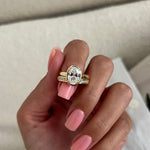 [C_SIZE] [C_Shape] [Style] Lab Grown Diamond Bridal Ring Set