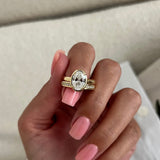 [C_SIZE] [C_Shape] [Style] Lab Grown Diamond Bridal Ring Set