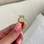 [C_SIZE] [C_Shape] [Style] Lab Grown Diamond Bridal Ring Set