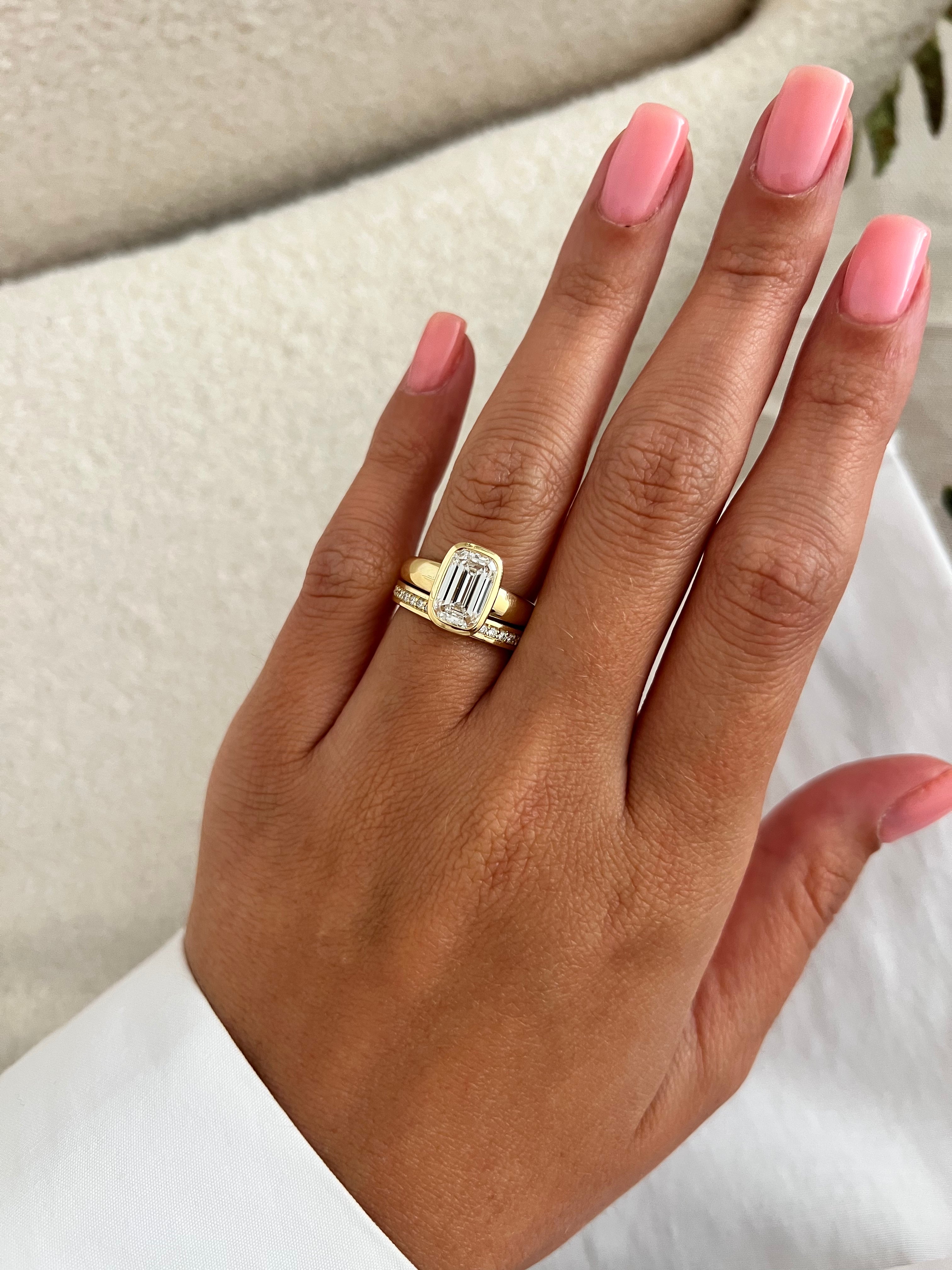 [C_SIZE] [C_Shape] [Style] Lab Grown Diamond Bridal Ring Set