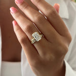 [C_SIZE] [C_Shape] [Style] Lab Grown Diamond Bridal Ring Set