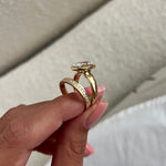 [C_SIZE] [C_Shape] [Style] Lab Grown Diamond Bridal Ring Set