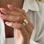 [C_SIZE] [C_Shape] [Style] Lab Grown Diamond Bridal Ring Set
