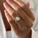 [C_SIZE] [C_Shape] [Style] Lab Grown Diamond Bridal Ring Set