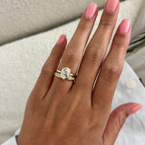 [C_SIZE] [C_Shape] [Style] Lab Grown Diamond Bridal Ring Set