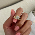 [C_SIZE] [C_Shape] [Style] Lab Grown Diamond Bridal Ring Set