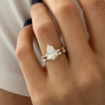 [C_SIZE] [C_Shape] [Style] Lab Grown Diamond Bridal Ring Set