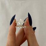 [C_SIZE] [C_Shape] [Style] Lab Grown Diamond Bridal Ring Set