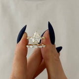 [C_SIZE] [C_Shape] [Style] Lab Grown Diamond Bridal Ring Set