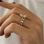 [C_SIZE] [C_Shape] [Style] Lab Grown Diamond Bridal Ring Set