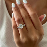 [C_SIZE] [C_Shape] [Style] Lab Grown Diamond Bridal Ring Set