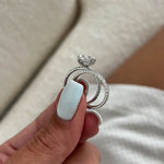 [C_SIZE] [C_Shape] [Style] Lab Grown Diamond Bridal Ring Set