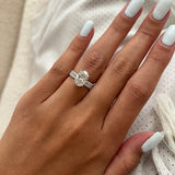 [C_SIZE] [C_Shape] [Style] Lab Grown Diamond Bridal Ring Set