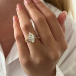 [C_SIZE] [C_Shape] [Style] Lab Grown Diamond Bridal Ring Set