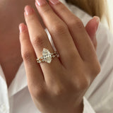 [C_SIZE] [C_Shape] [Style] Lab Grown Diamond Bridal Ring Set