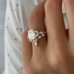 [C_SIZE] [C_Shape] [Style] Lab Grown Diamond Bridal Ring Set