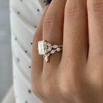 [C_SIZE] [C_Shape] [Style] Lab Grown Diamond Bridal Ring Set