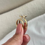[C_SIZE] [C_Shape] [Style] Lab Grown Diamond Bridal Ring Set