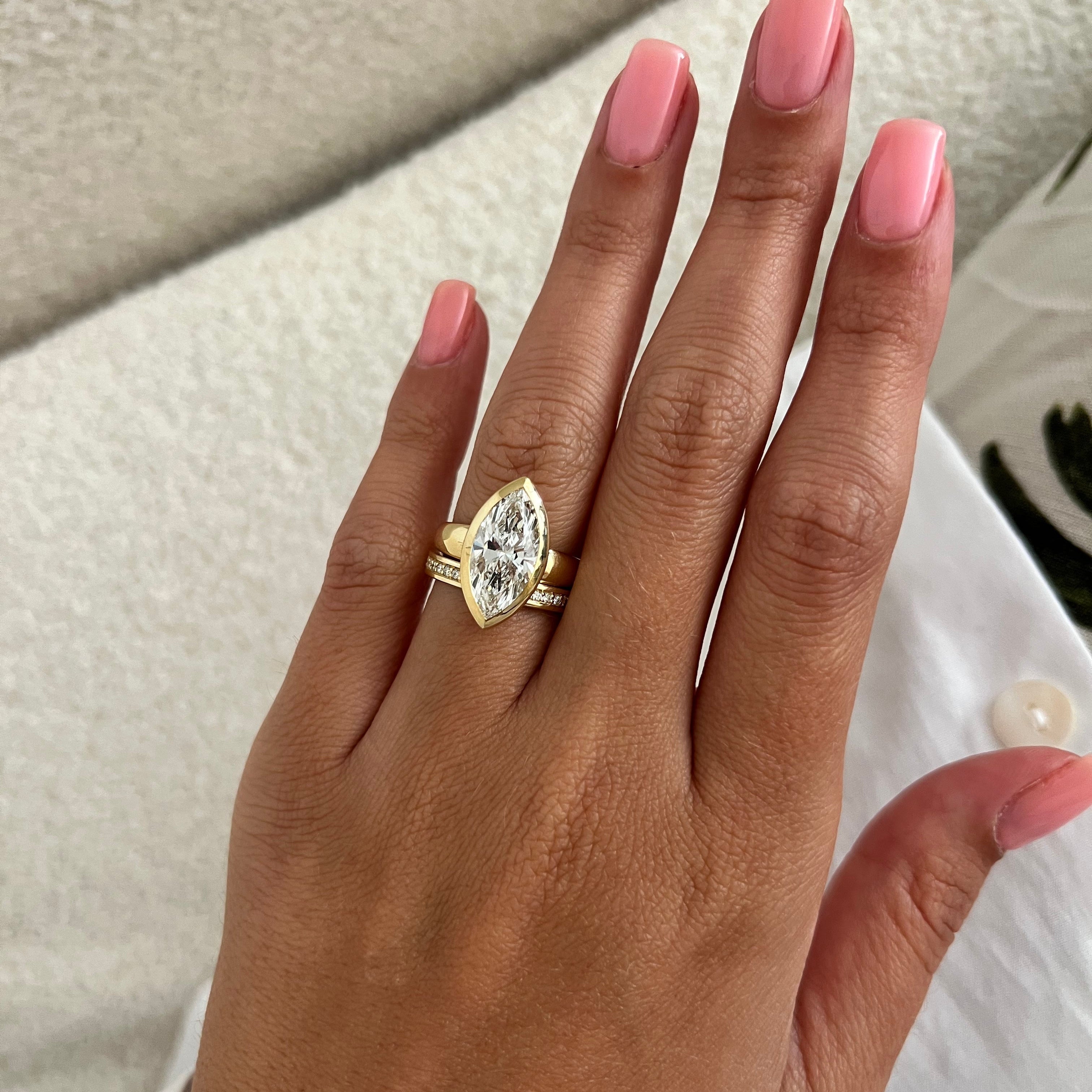 [C_SIZE] [C_Shape] [Style] Lab Grown Diamond Bridal Ring Set