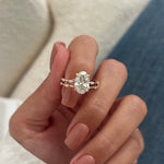 [C_SIZE] [C_Shape] [Style] Lab Grown Diamond Bridal Ring Set