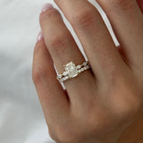 [C_SIZE] [C_Shape] [Style] Lab Grown Diamond Bridal Ring Set