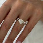 [C_SIZE] [C_Shape] [Style] Lab Grown Diamond Bridal Ring Set