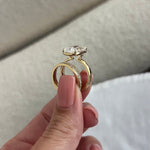 [C_SIZE] [C_Shape] [Style] Lab Grown Diamond Bridal Ring Set