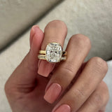 [C_SIZE] [C_Shape] [Style] Lab Grown Diamond Bridal Ring Set