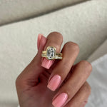 [C_SIZE] [C_Shape] [Style] Lab Grown Diamond Bridal Ring Set