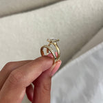 [C_SIZE] [C_Shape] [Style] Lab Grown Diamond Bridal Ring Set