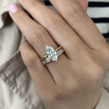 [C_SIZE] [C_Shape] [Style] Lab Grown Diamond Bridal Ring Set