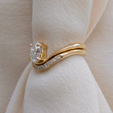 1.0 - 2.0 CT Oval Cut Lab Grown Diamond Solitaire Engagement Ring