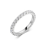 0.7 CT Round Full Eternity Lab Grown Diamond Wedding Band