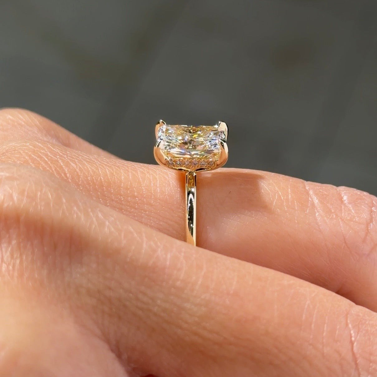 [Style] [Shape] Lab Grown Diamond Engagement Ring