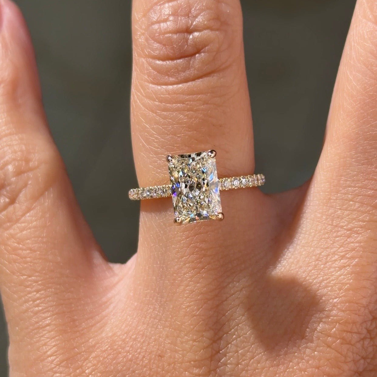 [Style] [Shape] Lab Grown Diamond Engagement Ring
