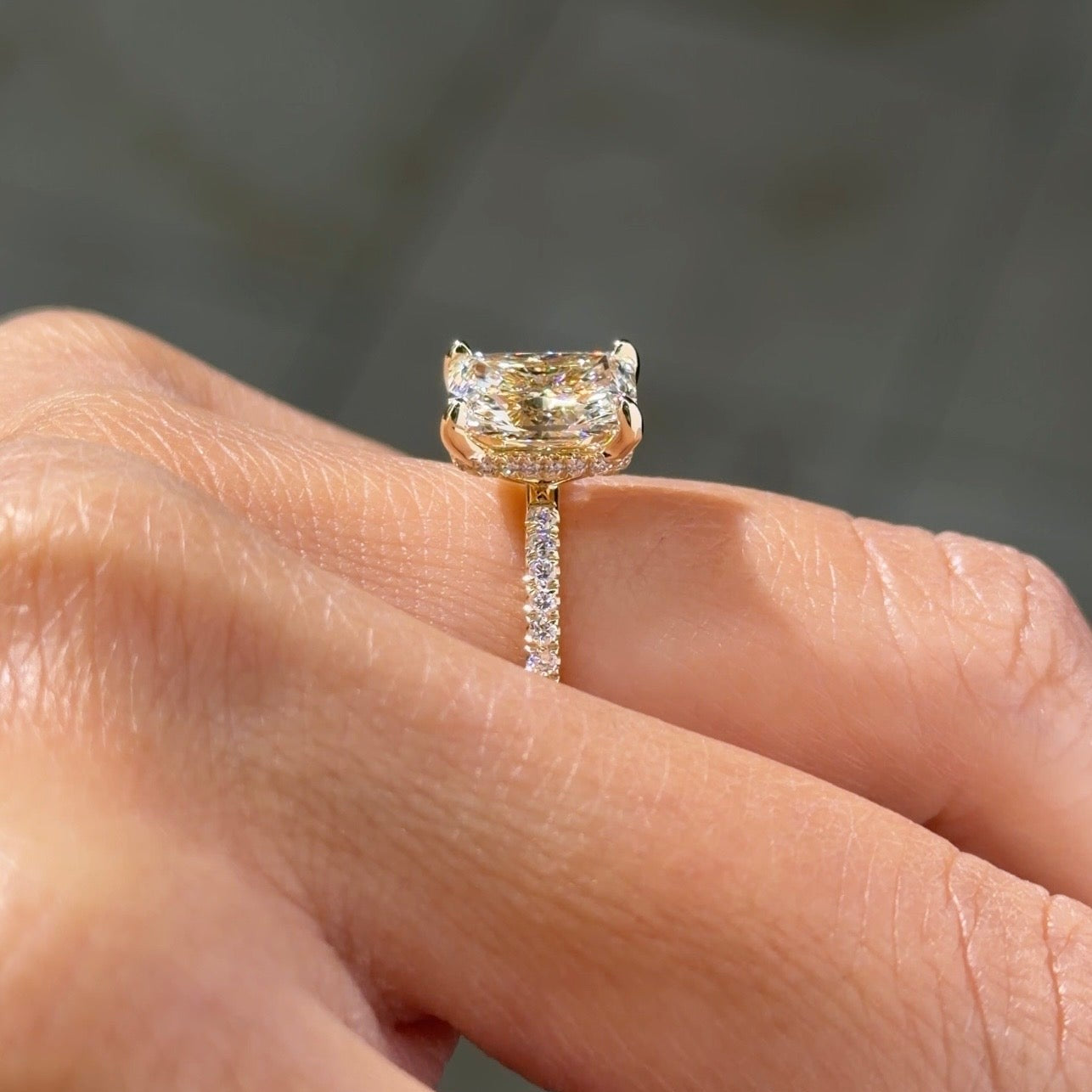 [Style] [Shape] Lab Grown Diamond Engagement Ring