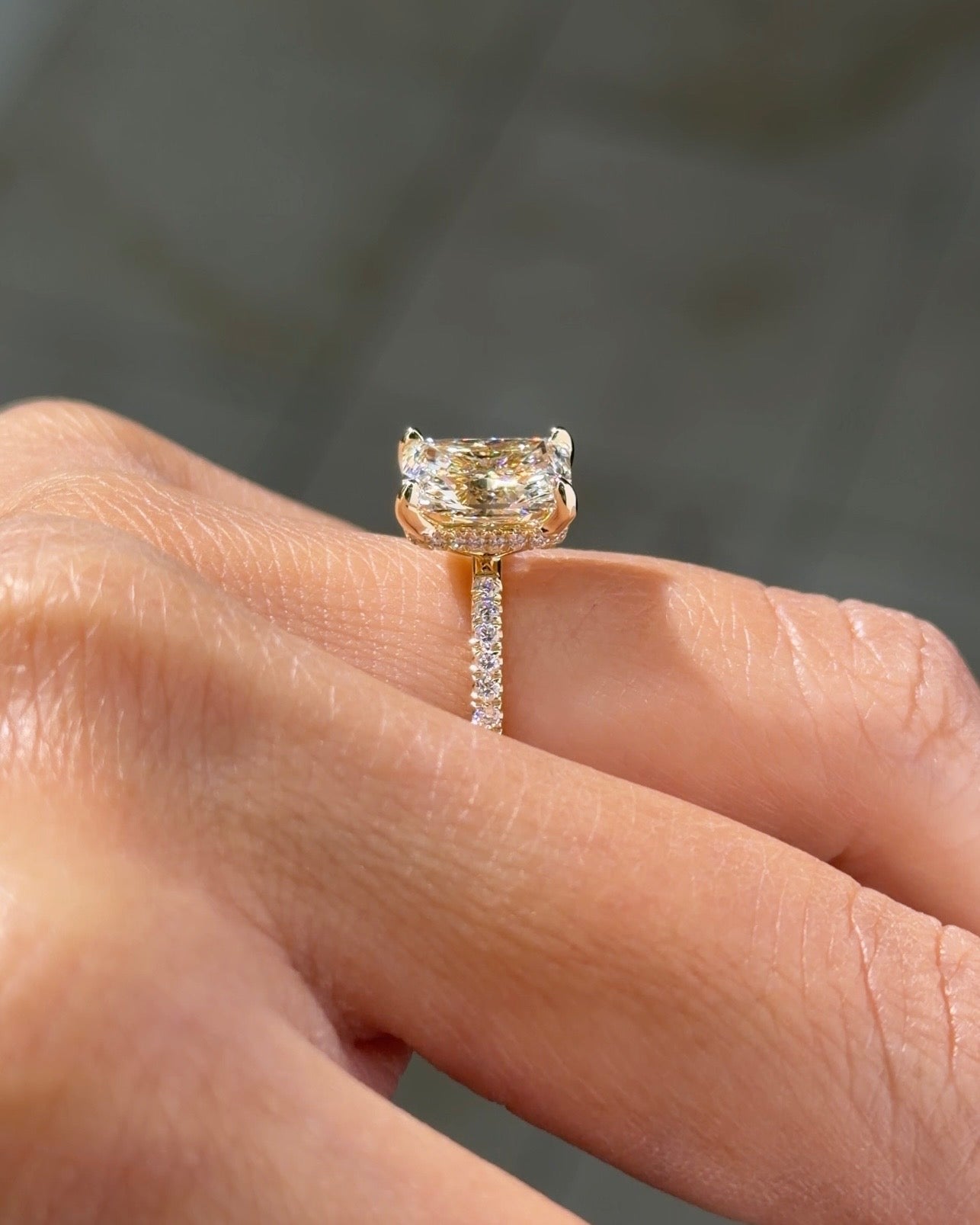 [Style] [Shape] Lab Grown Diamond Engagement Ring