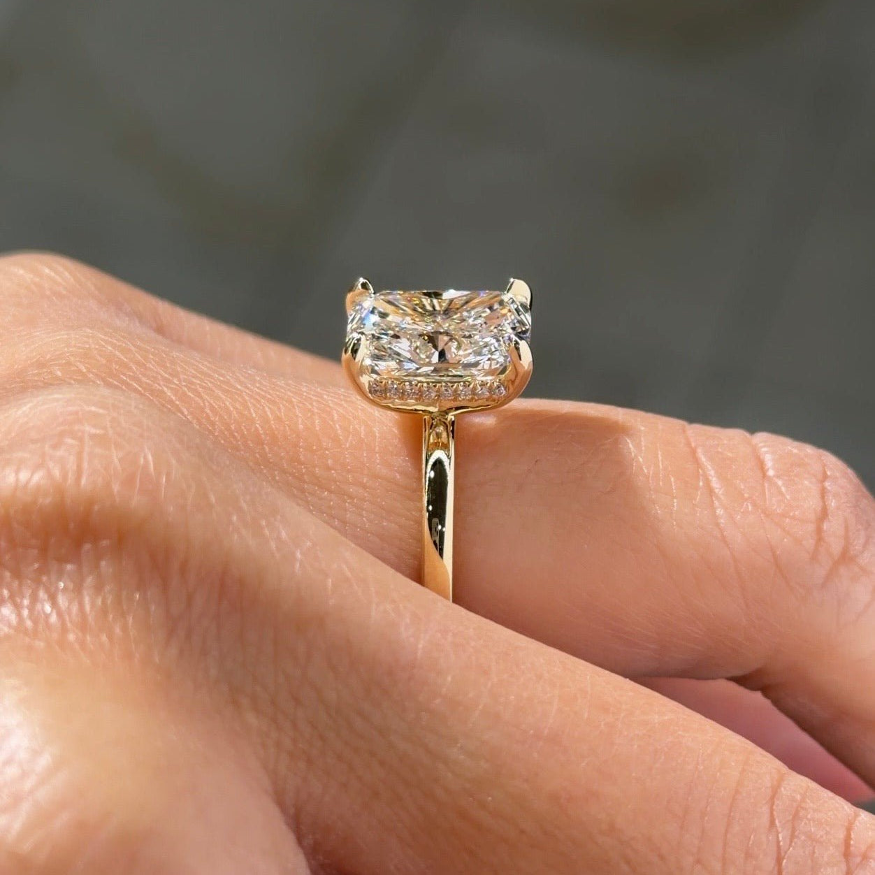 [Style] [Shape] Lab Grown Diamond Engagement Ring
