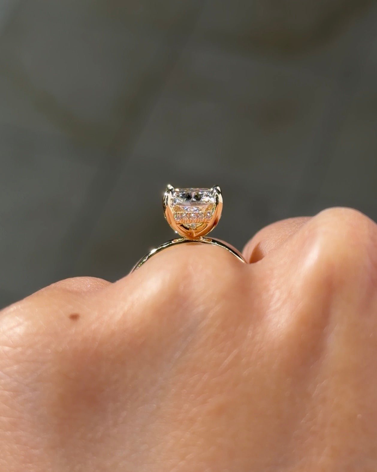 [Style] [Shape] Lab Grown Diamond Engagement Ring
