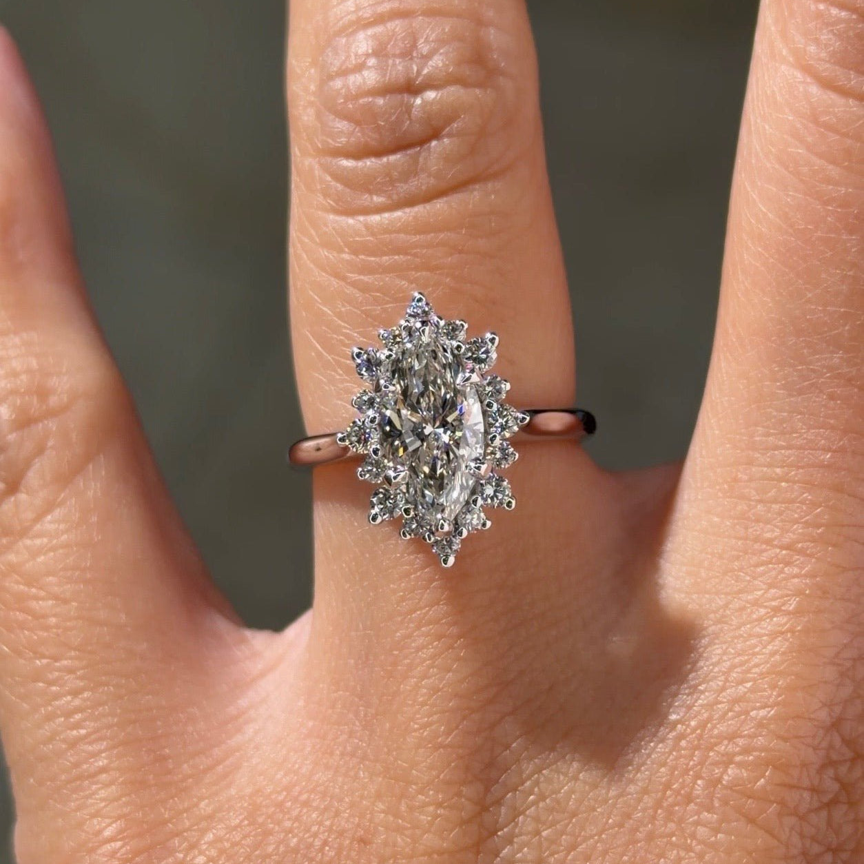 [Style] [Shape] Lab Grown Diamond Engagement Ring