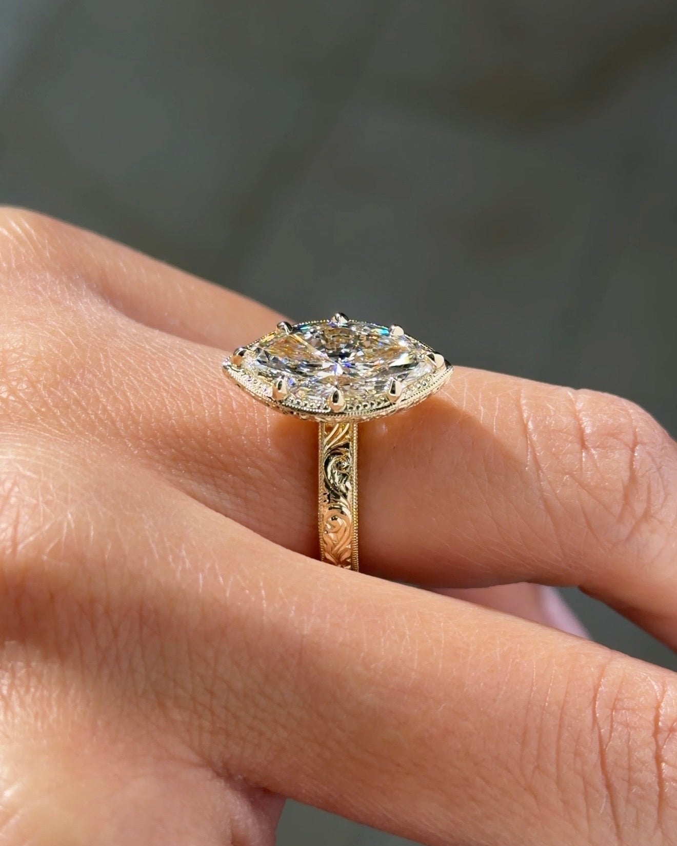 [Style] [Shape] Lab Grown Diamond Engagement Ring