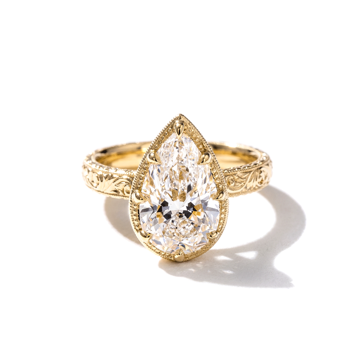 [Style] [Shape] Lab Grown Diamond Engagement Ring
