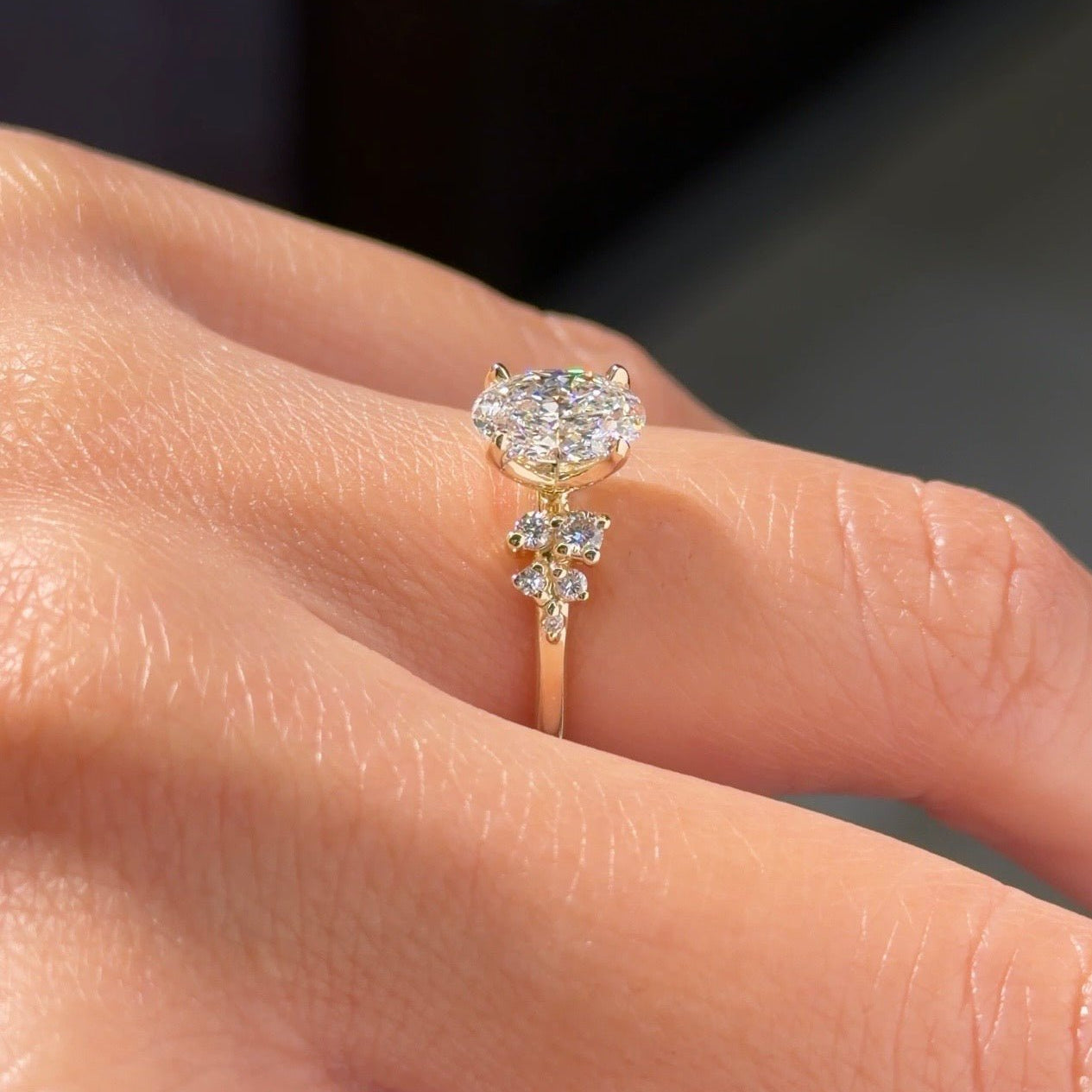 [Style] [Shape] Lab Grown Diamond Engagement Ring