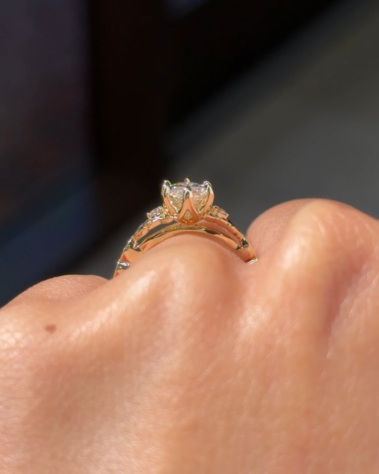 [Style] [Shape] Lab Grown Diamond Engagement Ring