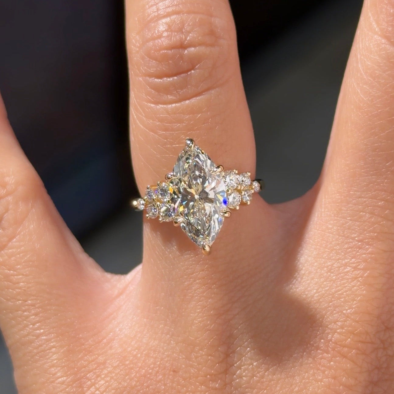 [Style] [Shape] Lab Grown Diamond Engagement Ring