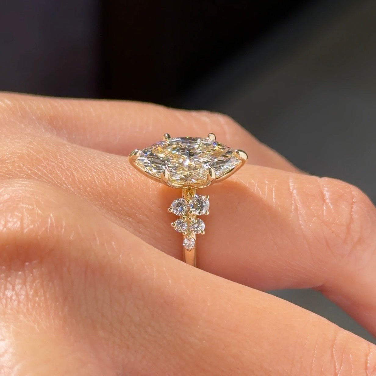 [Style] [Shape] Lab Grown Diamond Engagement Ring