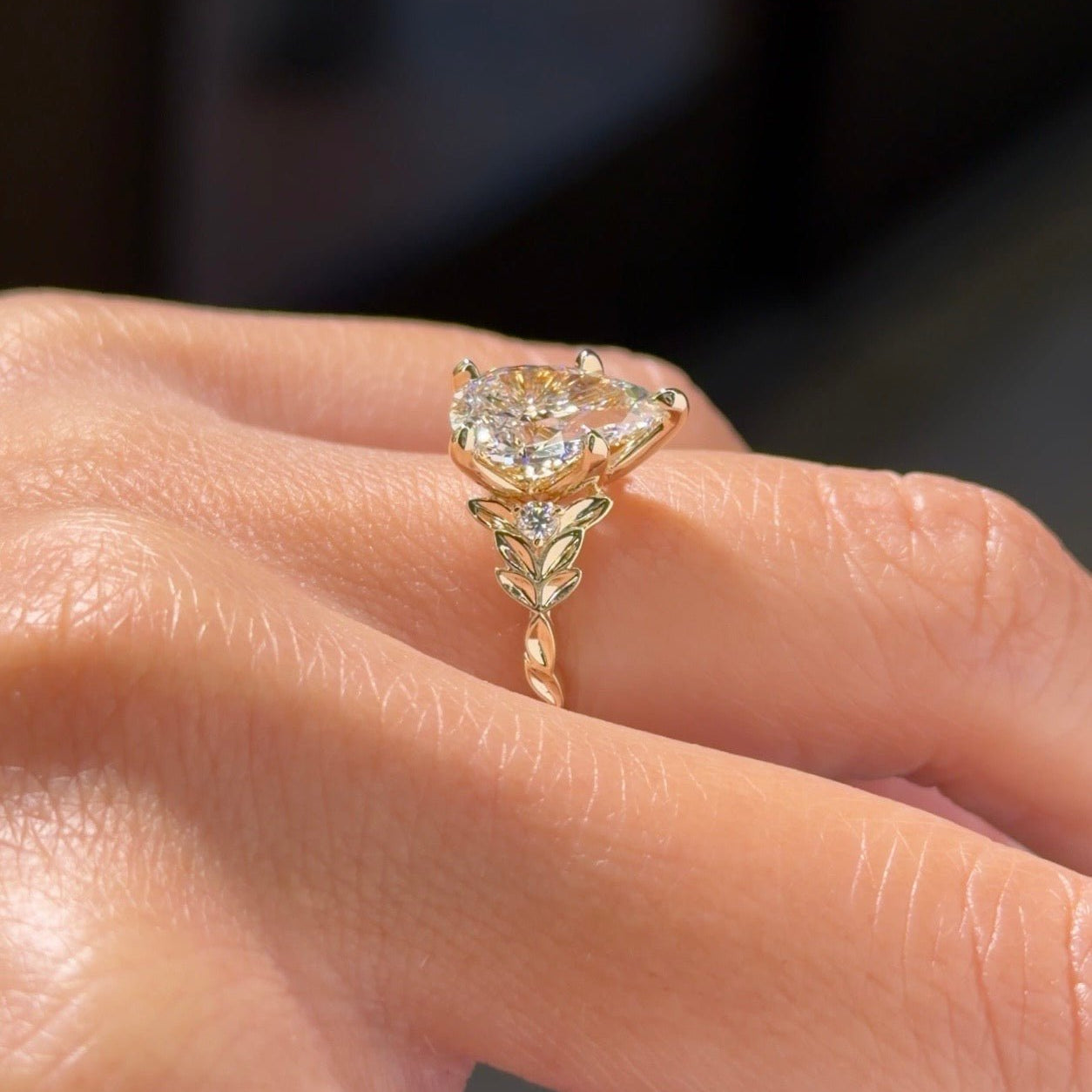 [Style] [Shape] Lab Grown Diamond Engagement Ring