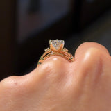 [Style] [Shape] Lab Grown Diamond Engagement Ring